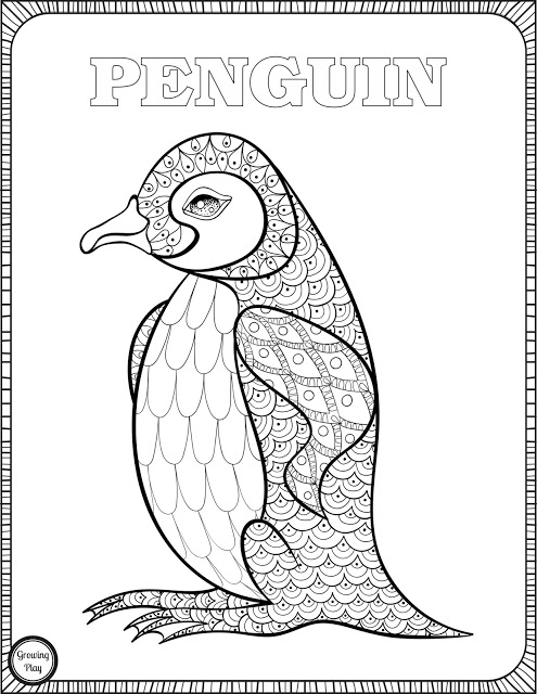 penguin colouring sheet penguin coloring pages free printable for kids penguin colouring sheet 
