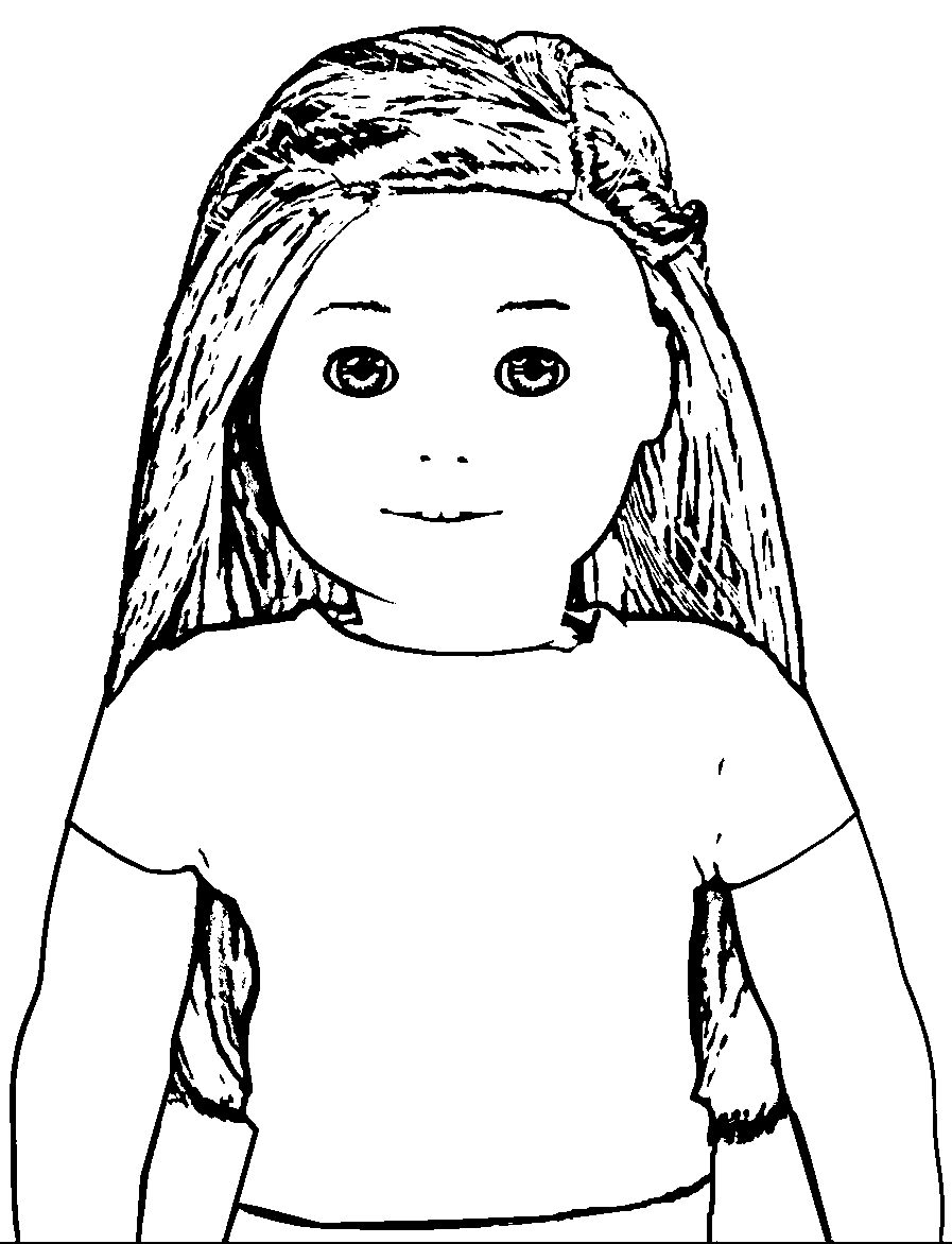 pictures of american girl dolls to color american girl saige coloring page from american girl dolls of pictures to american color girl 
