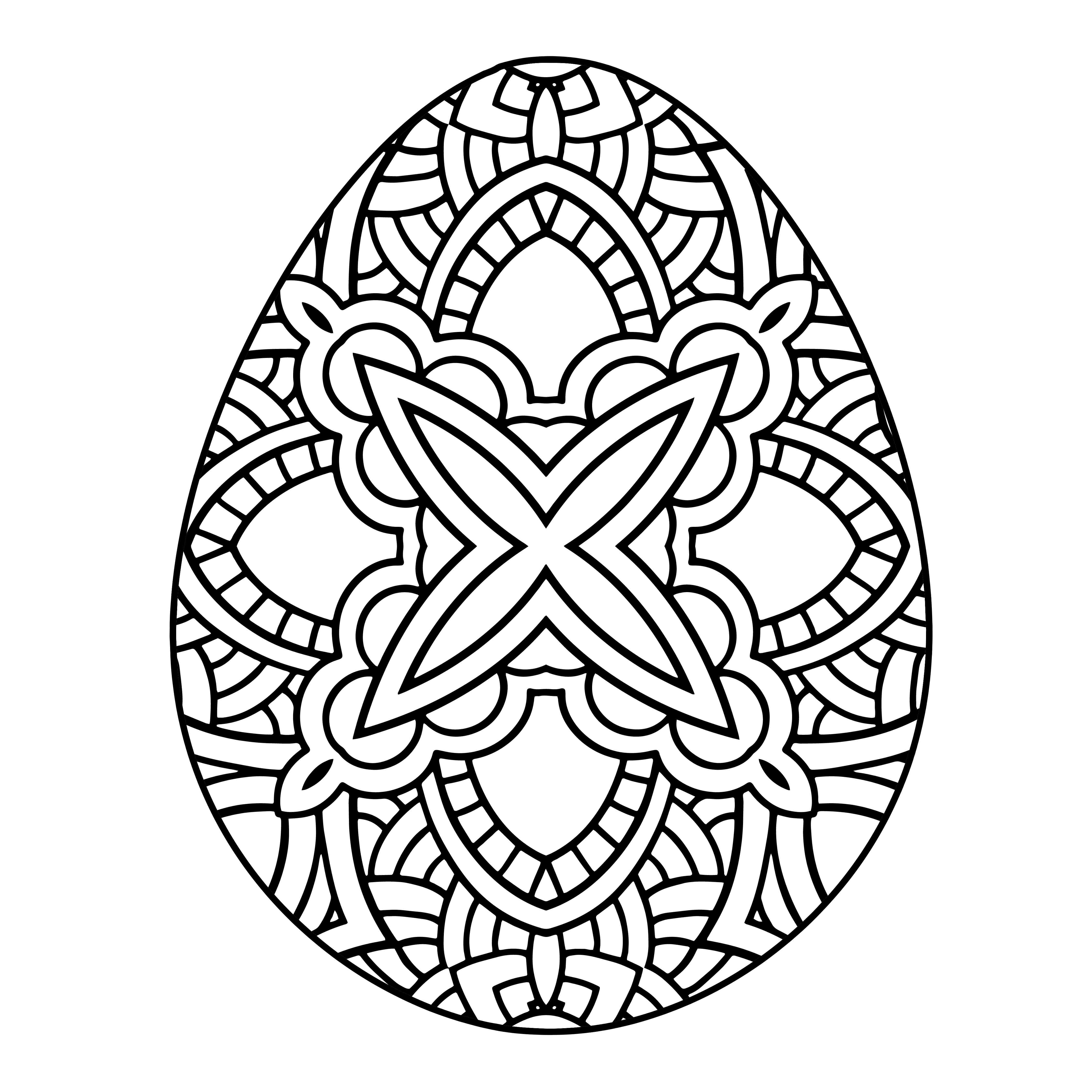 pictures of easter eggs free online easter egg 4 colouring page pictures of easter eggs 