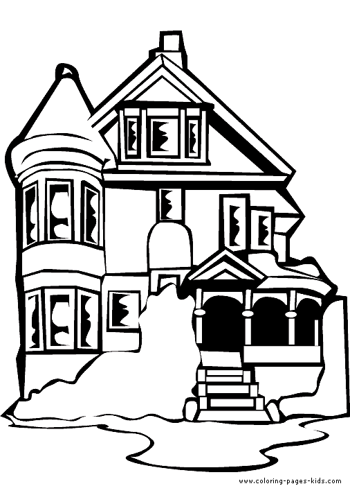 pictures of houses to color printable homes house coloring sheet for kids coloring to houses color pictures of 