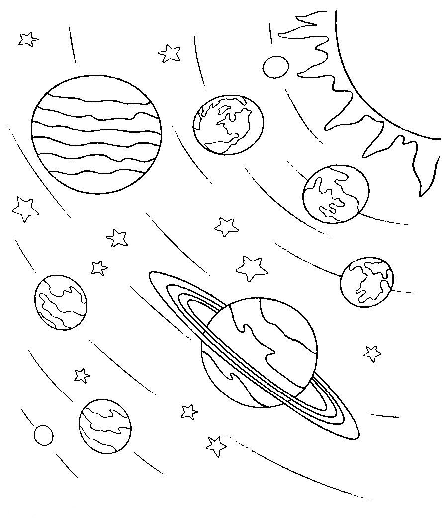 pictures of planets to color printable planet coloring pages for kids cool2bkids pictures color planets of to 