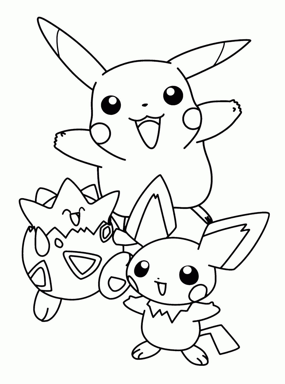 pictures of pokemon to color pokemon coloring pages for kids pokemon pictures color of to 