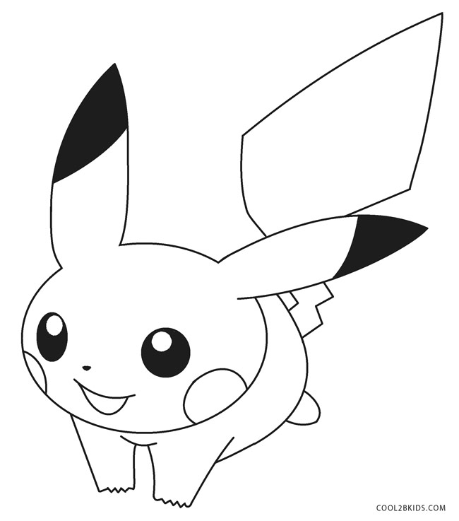 pikachu to color pikachu coloring pages pikachu color to 