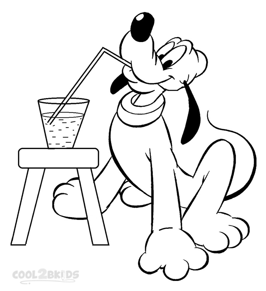 pluto coloring pages 7 disney animal pluto coloring pages to print pages coloring pluto 