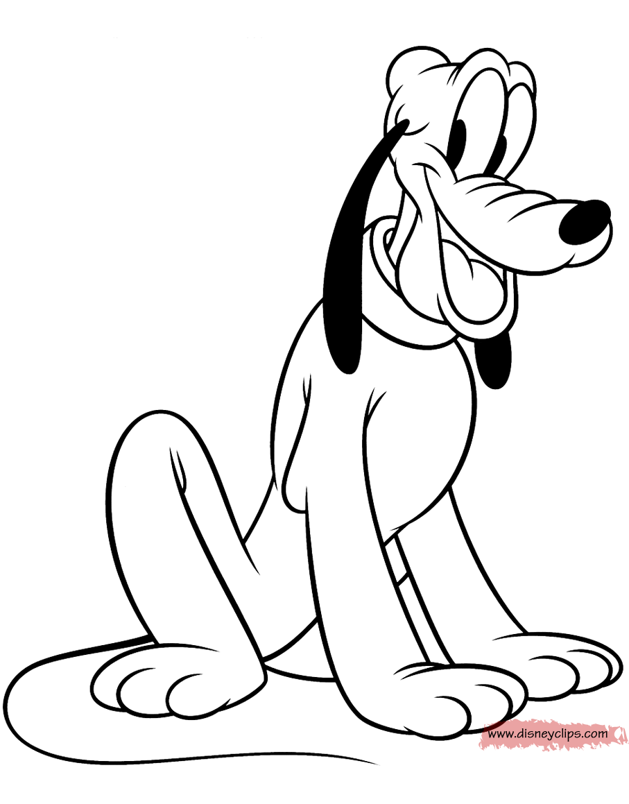 pluto coloring pages pluto printable coloring pages 2 disney coloring book pluto coloring pages 