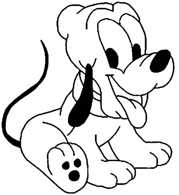 pluto coloring pages pluto the dog coloring page free printable coloring pages pages pluto coloring 