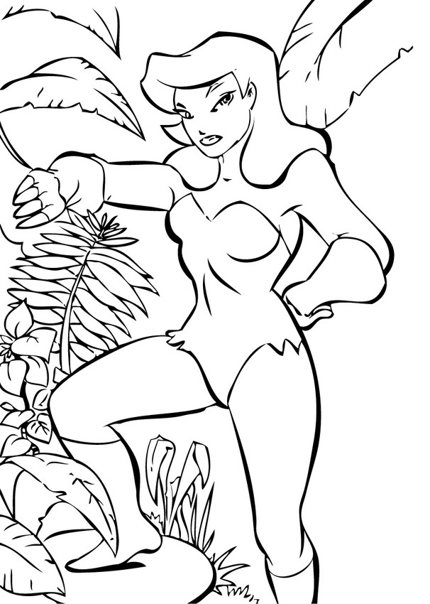 poison ivy colouring pages batman and poison ivy coloring pages hellokidscom ivy pages colouring poison 