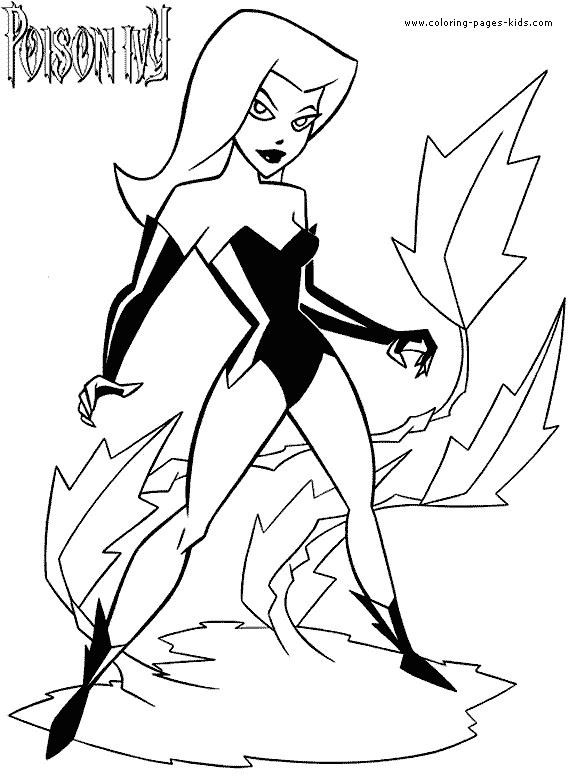 poison ivy colouring pages poison ivy coloring pages sketch coloring page ivy colouring pages poison 