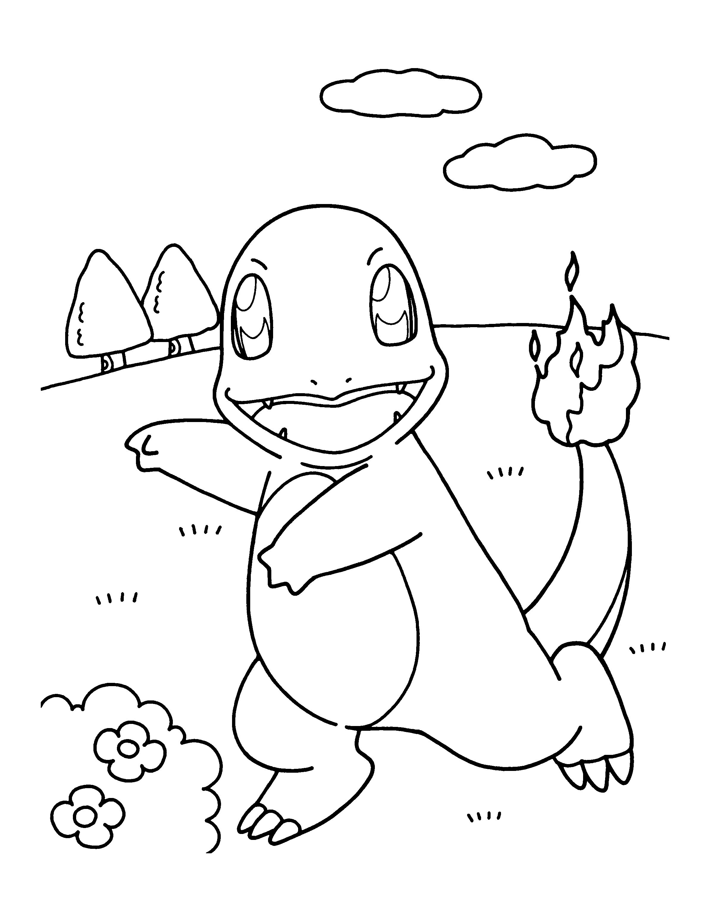pokemon charmander coloring pages charmander coloring pages to download and print for free pokemon pages charmander coloring 