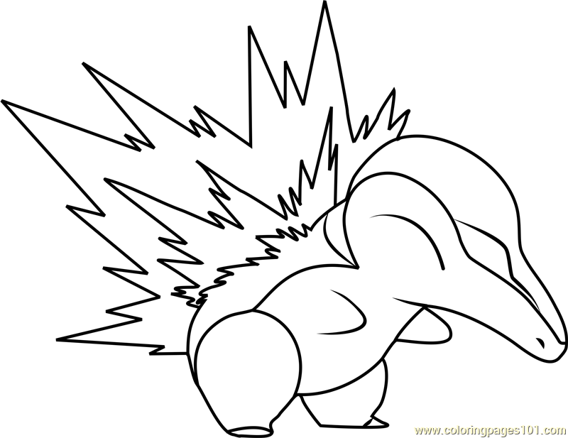 pokemon cyndaquil coloring pages cyndaquil coloring page free printable coloring pages pages cyndaquil coloring pokemon 