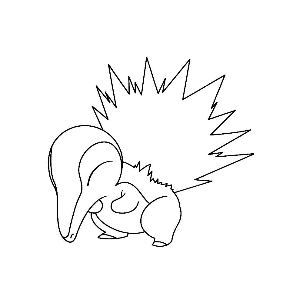 pokemon cyndaquil coloring pages cyndaquil coloring pages for kids coloring cyndaquil pokemon pages 