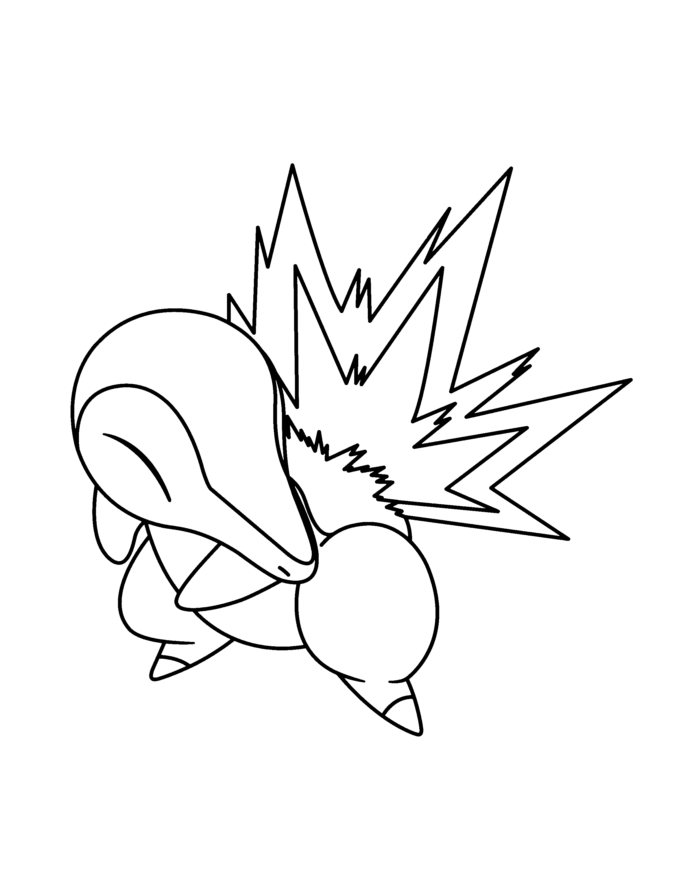 pokemon cyndaquil coloring pages pokemon cyndaquil coloring page pokemon coloring pages cyndaquil 