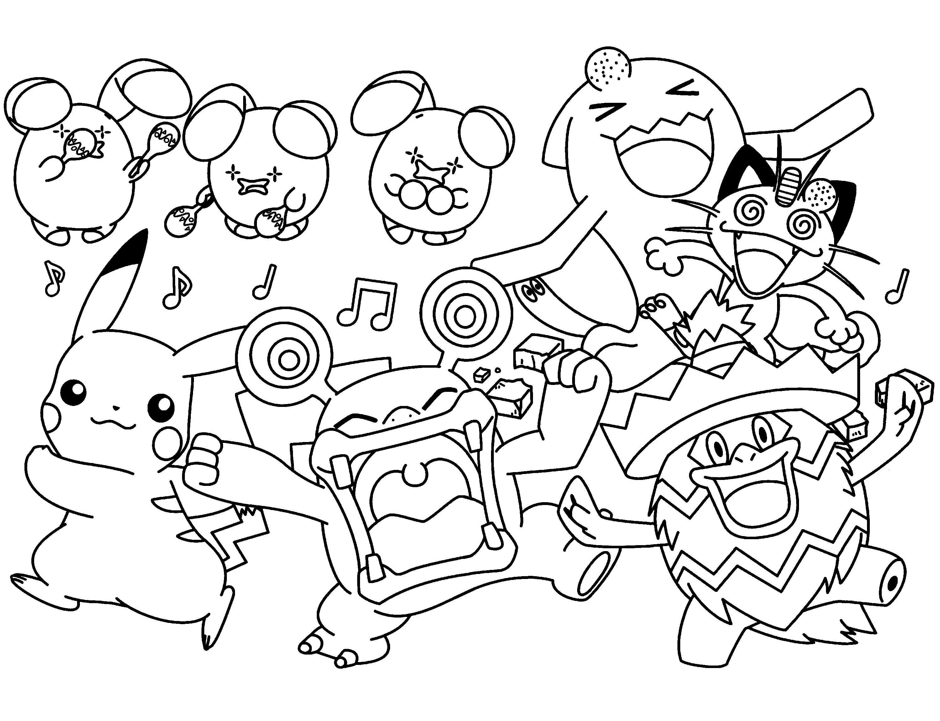 pokemon to color pokemon coloring pages join your favorite pokemon on an color to pokemon 1 3