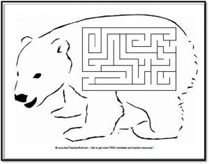polar bear printables engaging lessons and activities january 2016 printables polar bear 