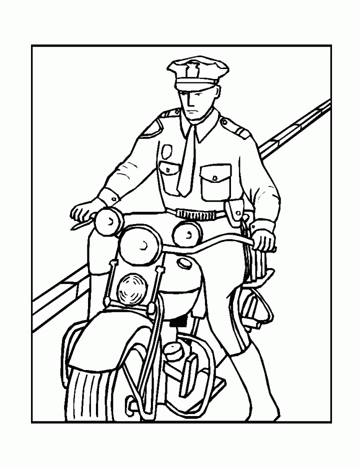 police coloring pages free printable policeman coloring pages for kids coloring police pages 
