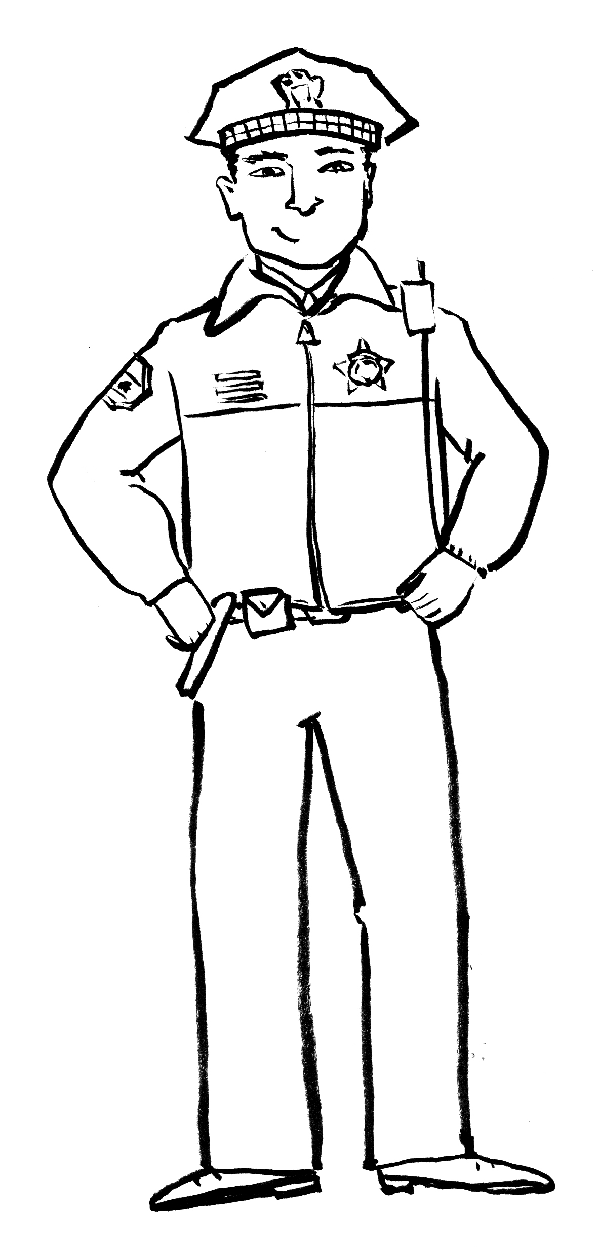 police officer coloring pictures free printable policeman coloring pages for kids officer coloring pictures police 