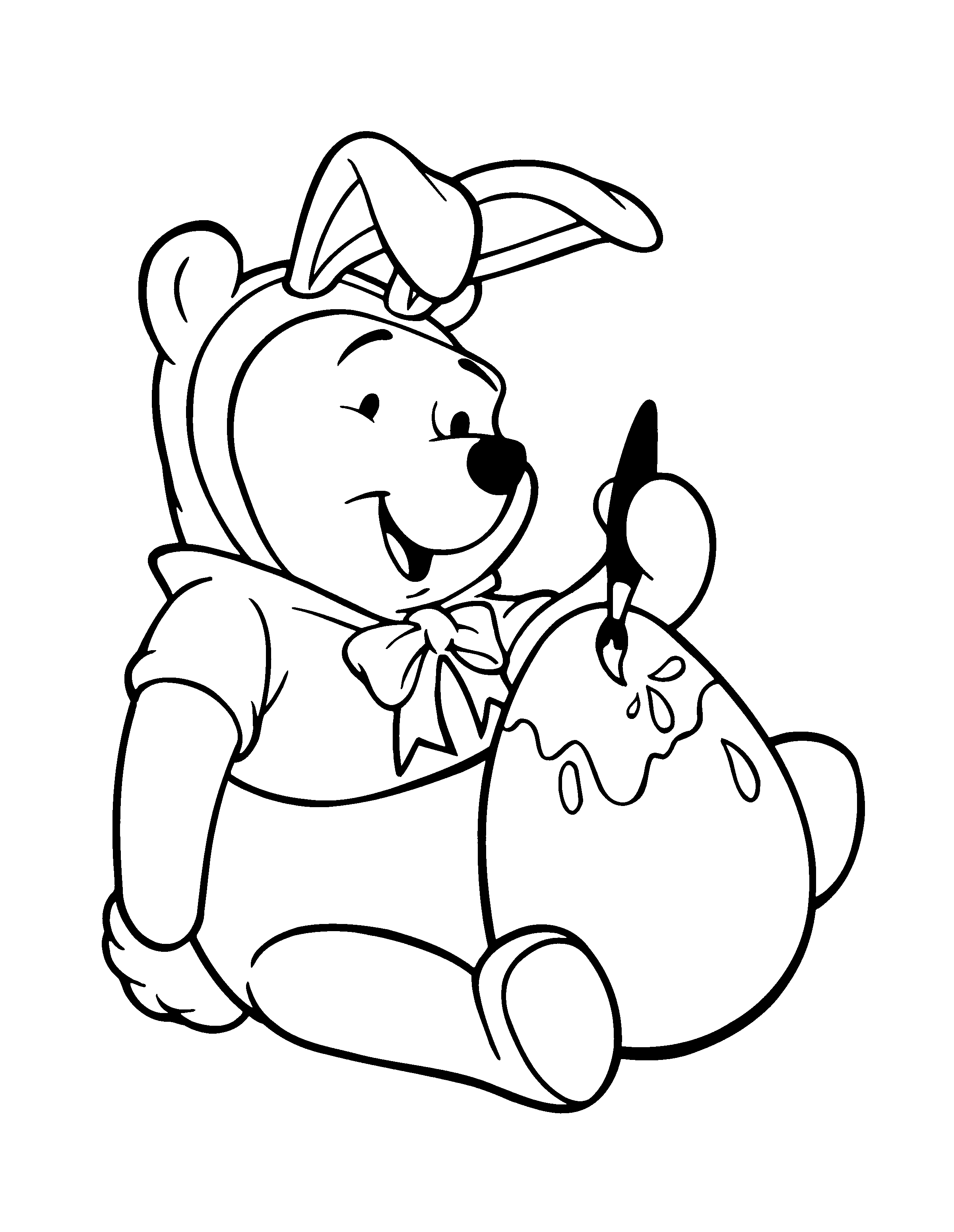pooh bear coloring pictures lovely classic pooh bear coloring pages given amazing coloring bear pictures pooh 