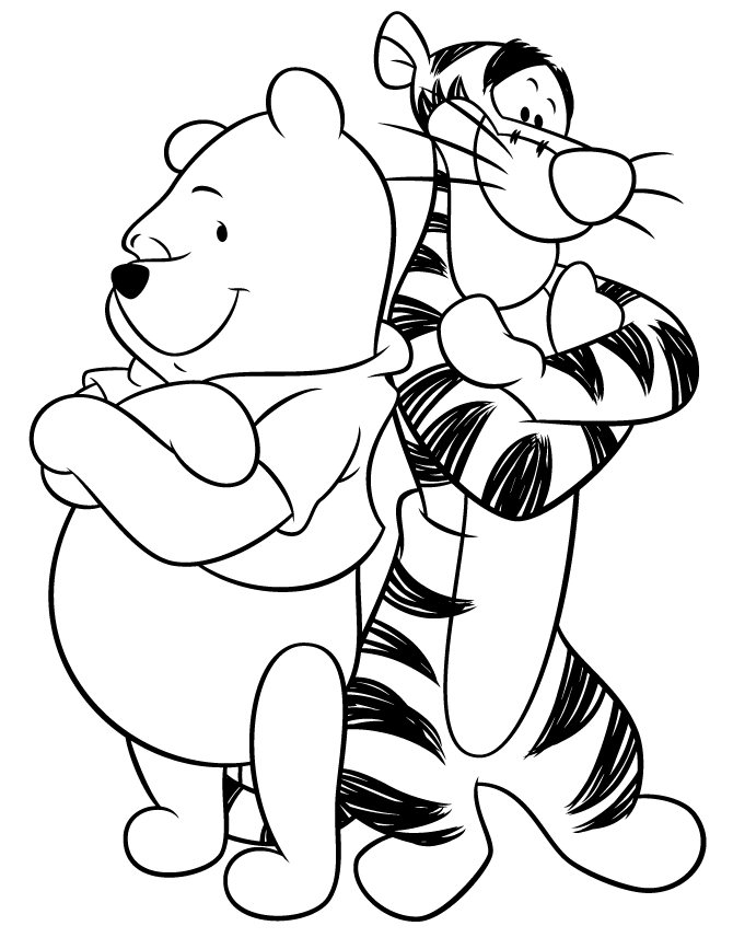 pooh bear coloring pictures pooh bear coloring pages to download and print for free bear pooh coloring pictures 