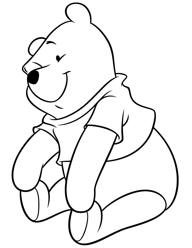 pooh bear coloring pictures winnie the pooh coloring pages learn to coloring coloring pooh pictures bear 
