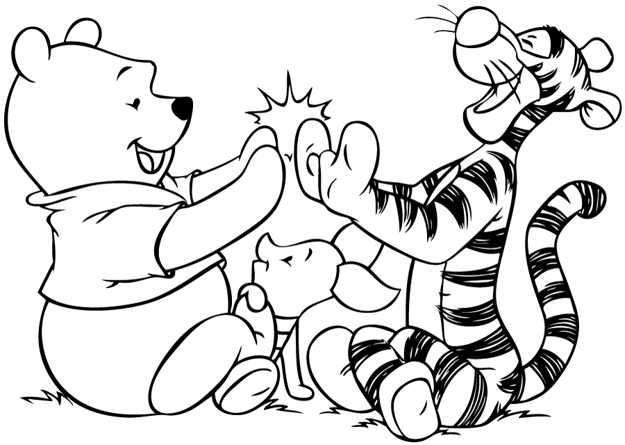 pooh color free printable winnie the pooh coloring pages for kids color pooh 1 3