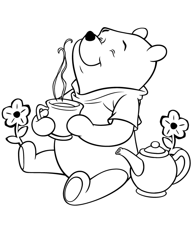 pooh color winnie the pooh coloring page tv series coloring page color pooh 