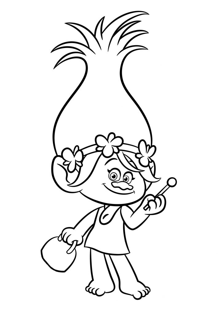 poppy coloring page trolls movie coloring pages poppy coloring page coloring poppy page 