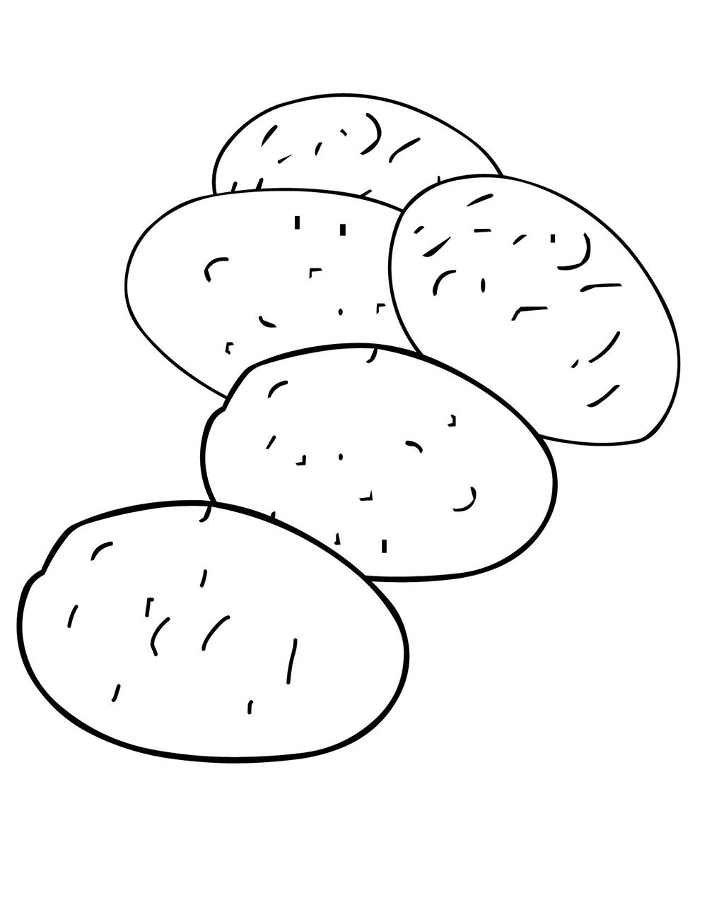 potato to color coloring pages of potato for preschoolers coloring potato color to 