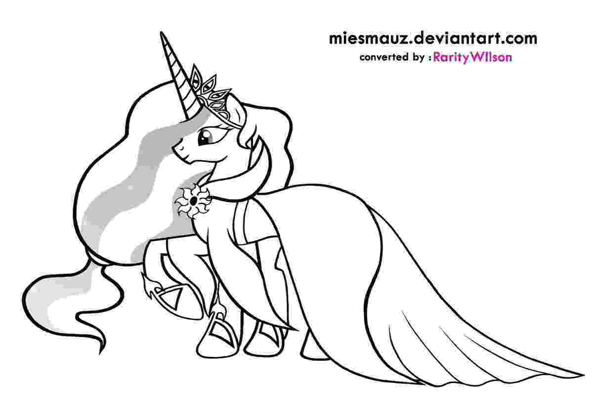 princess pony coloring pages my little pony princess celestia coloring pages team colors pony coloring princess pages 