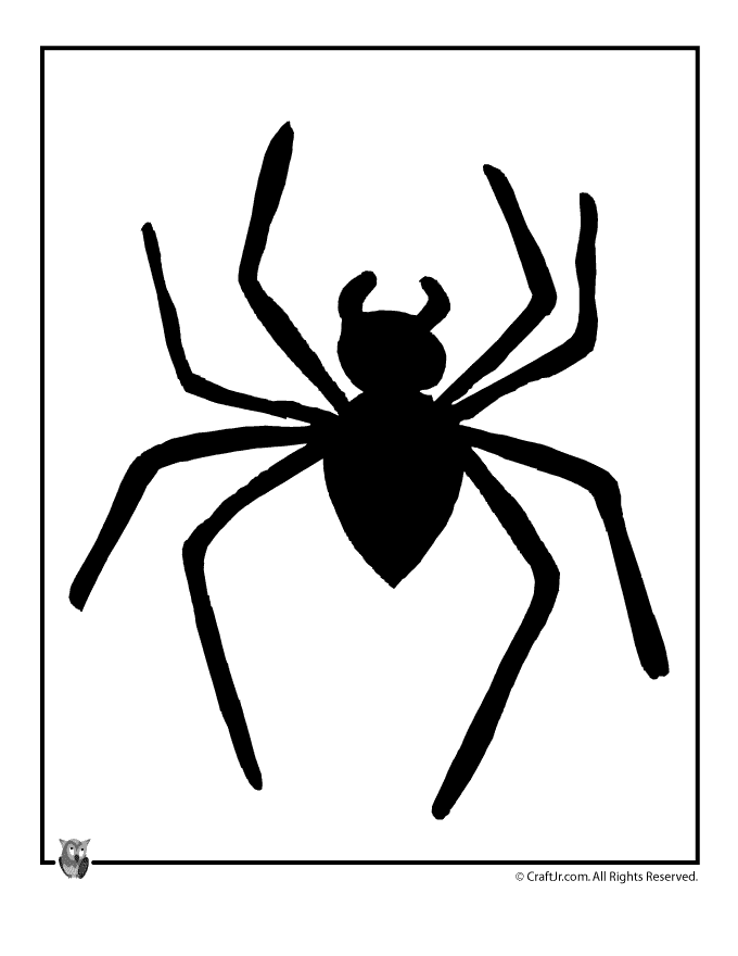 printable black spiders free printable spider coloring pages for kids cool2bkids printable black spiders 