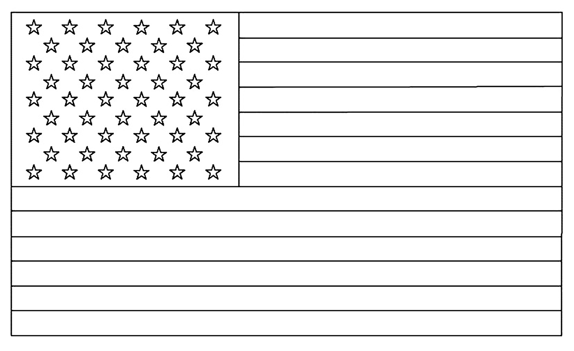 printable coloring flag usa american flag coloring pages best coloring pages for kids usa printable flag coloring 