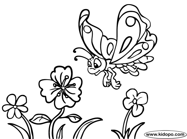 printable coloring pages of flowers and butterflies colours drawing wallpaper beautiful colour butterflies of printable coloring butterflies flowers and pages 