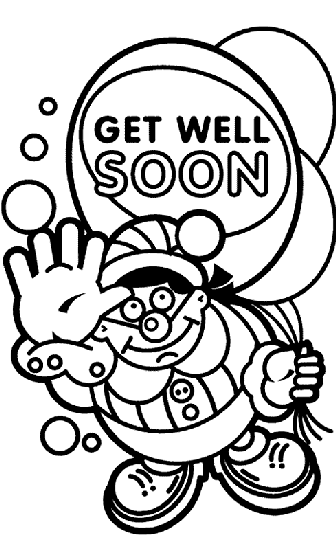 printable colouring get well cards get well soon balloon coloring page crayolacom printable get colouring cards well 