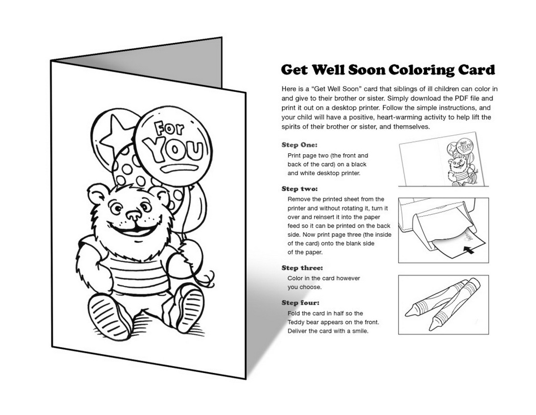 printable colouring get well cards get well soon coloring card 517267 coloring pages for printable get cards well colouring 