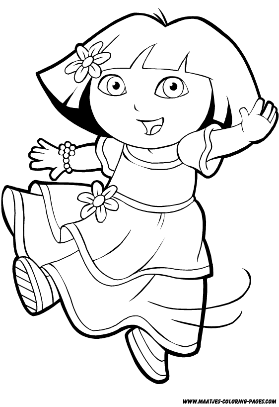 printable dora pictures free printable dora coloring pages for kids cool2bkids printable dora pictures 