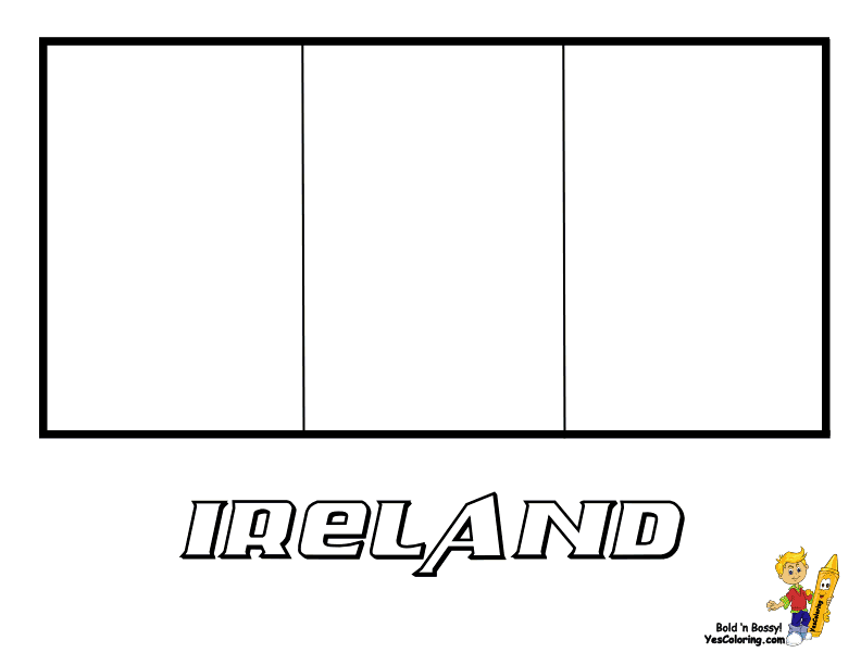 printable flag of ireland regal national flag coloring flags of iceland ireland of printable flag 