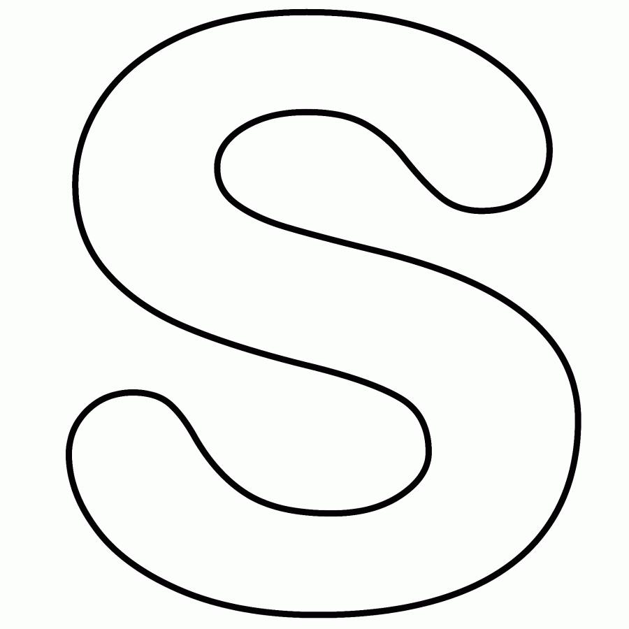 printable letter s coloring pages template snake coloring pages alphabet coloring pages s printable coloring letter pages 