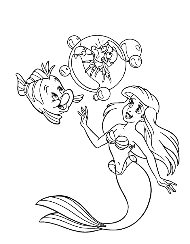 printable little mermaid coloring pages disney princess mermaid coloring pages mermaid printable little pages coloring 