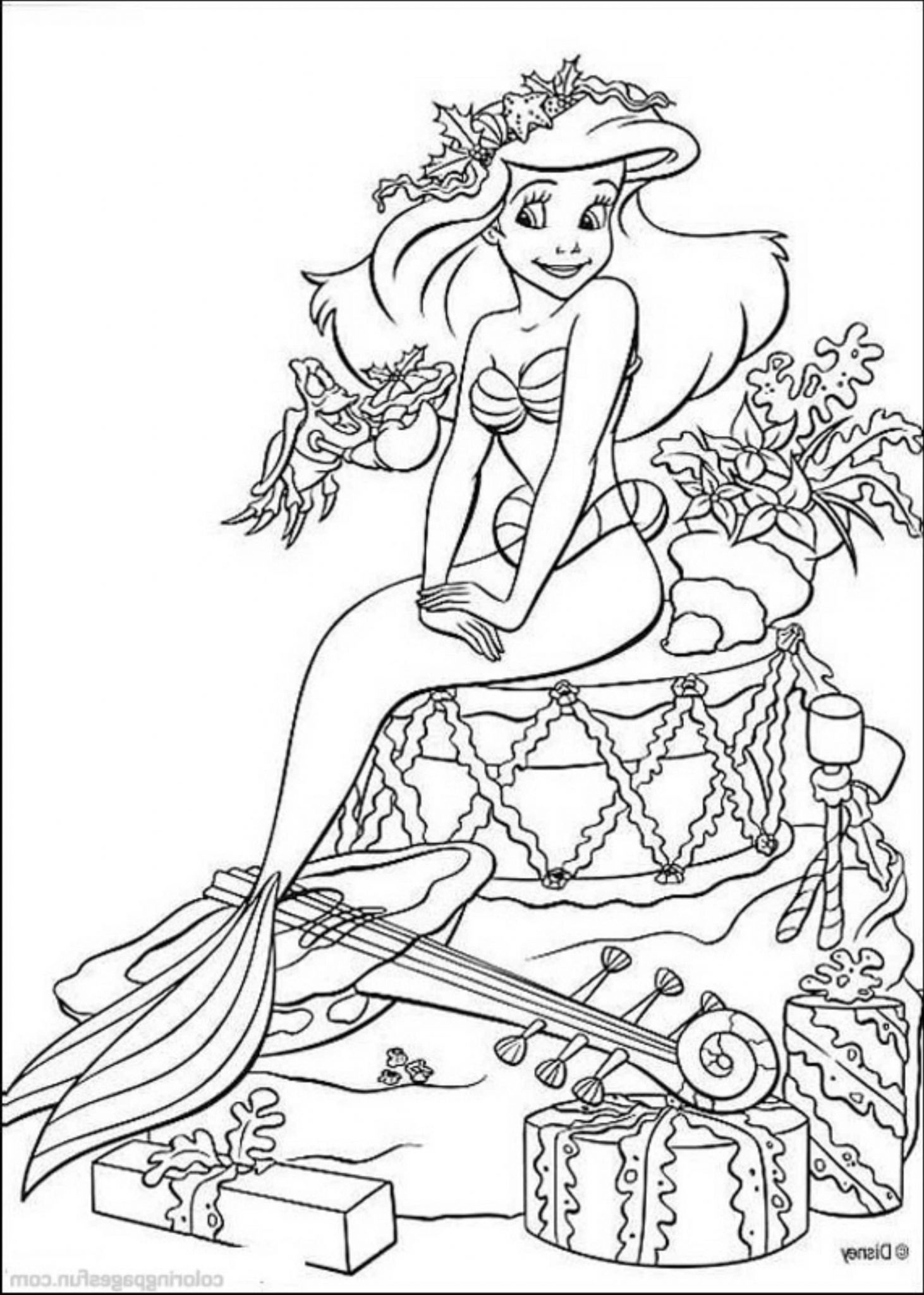 printable little mermaid coloring pages free printable little mermaid coloring pages for kids pages mermaid coloring printable little 