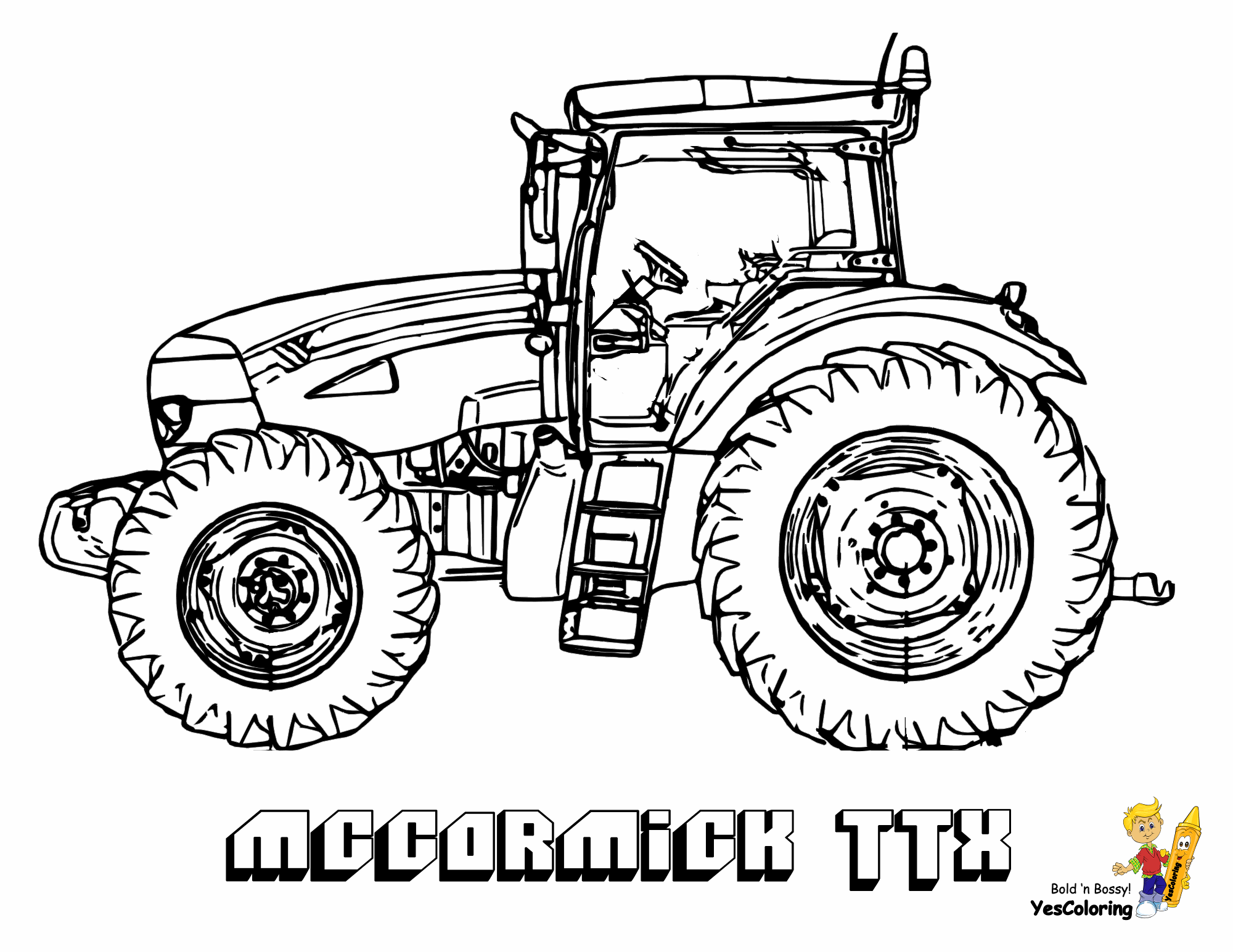 printable tractor coloring pages farming simulator coloring pages coloring pages pages printable coloring tractor 
