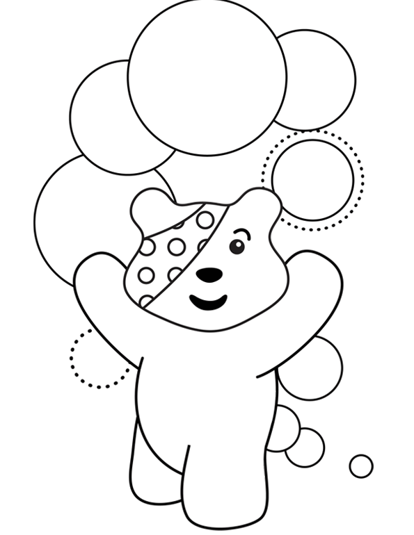 pudsey bear colouring pictures to print children in need pudsey bear coloring pagetoby39s children pictures to colouring pudsey bear print 