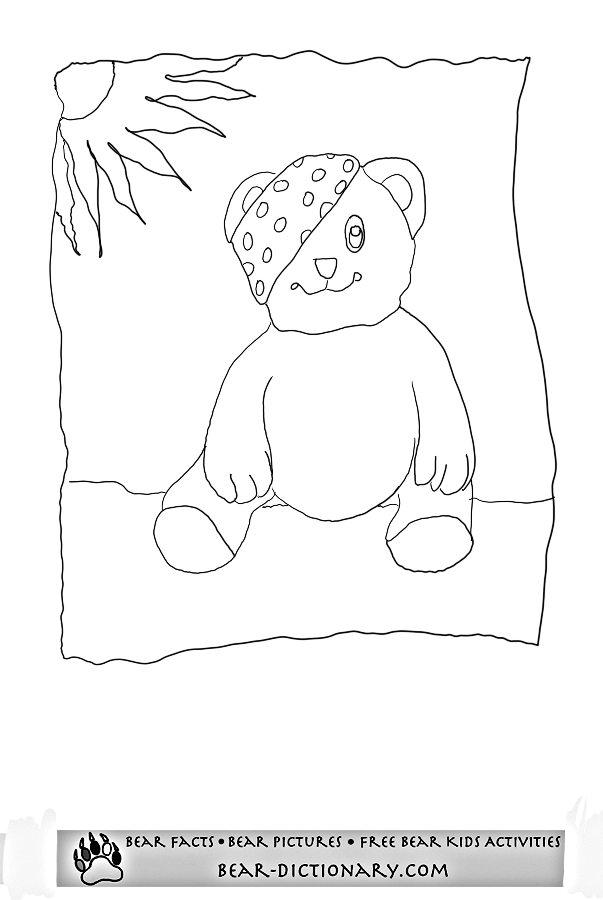 pudsey bear colouring pictures to print children in need pudsey bear coloring pagetoby39s children print colouring pudsey bear to pictures 