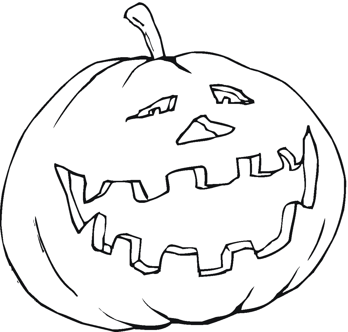 pumpkin coloring page learn and grow designs website how to draw a pumpkin coloring page pumpkin 