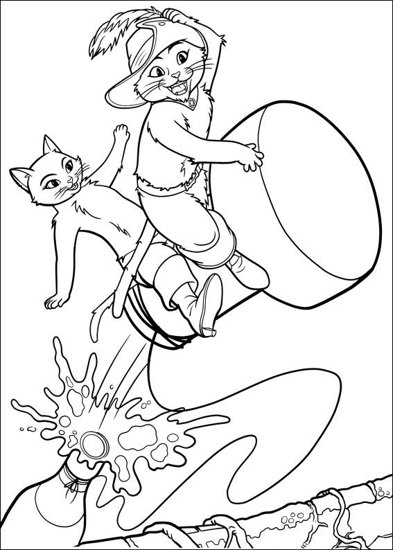 puss in boots coloring pages kids n funcom 23 coloring pages of puss in boots pages coloring boots puss in 