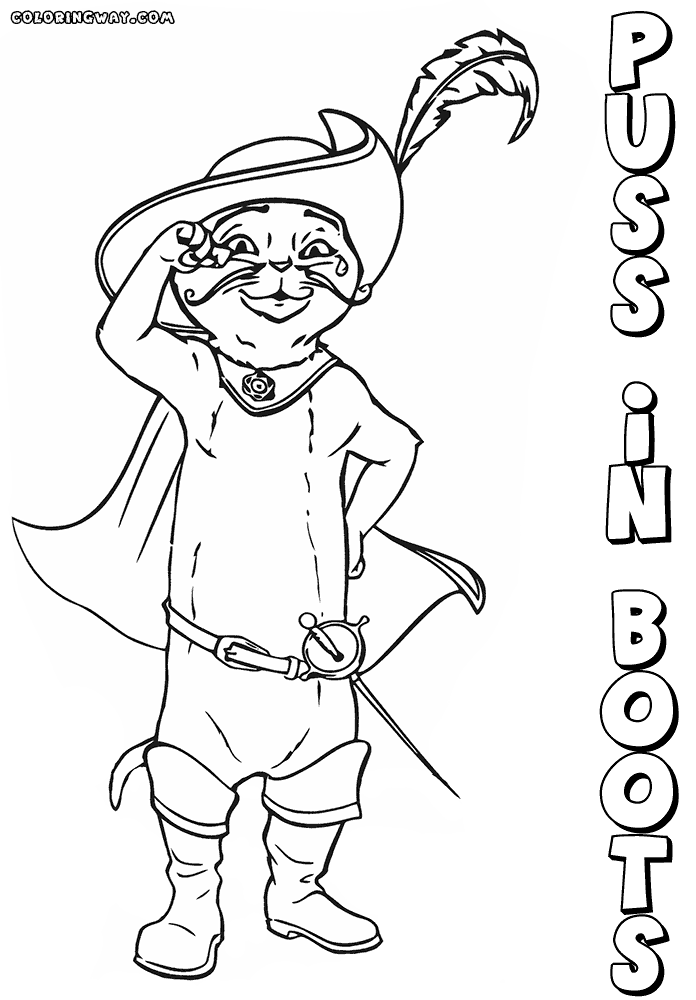 puss in boots coloring pages puss in boots coloring pages to download and print for free puss in pages coloring boots 