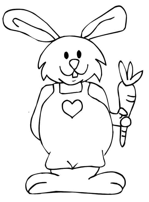 rabbit picture for colouring cartoon bunny coloring page free printable coloring pages rabbit picture colouring for 
