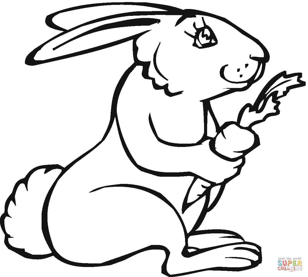 rabbit pictures for kids rabbit to print for free rabbit kids coloring pages rabbit kids for pictures 