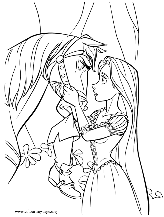 rapunzel print out coloring page mother gothel and rapunzel print rapunzel out 