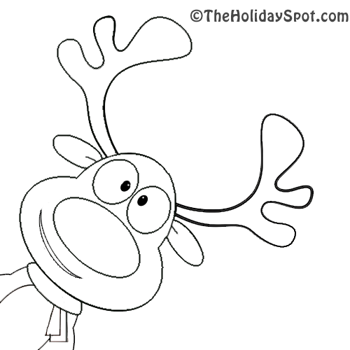 reindeer face coloring page christmas reindeer face coloring pages sketch coloring page face coloring reindeer page 