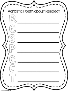 respect acrostic poem photosynthesis acrostic poem template free printable respect poem acrostic 