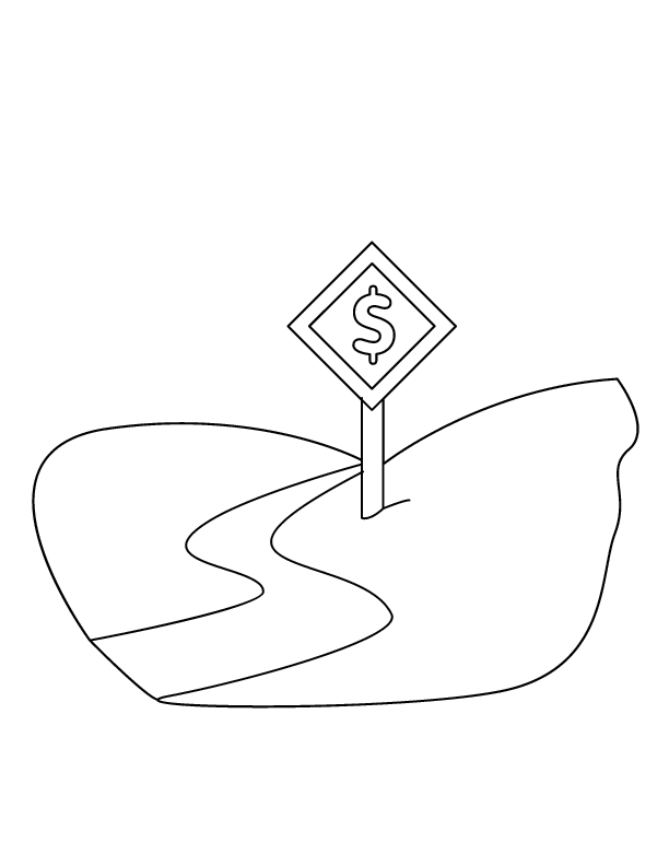 road coloring page free landscape coloring pages coloring pages adult road page coloring 